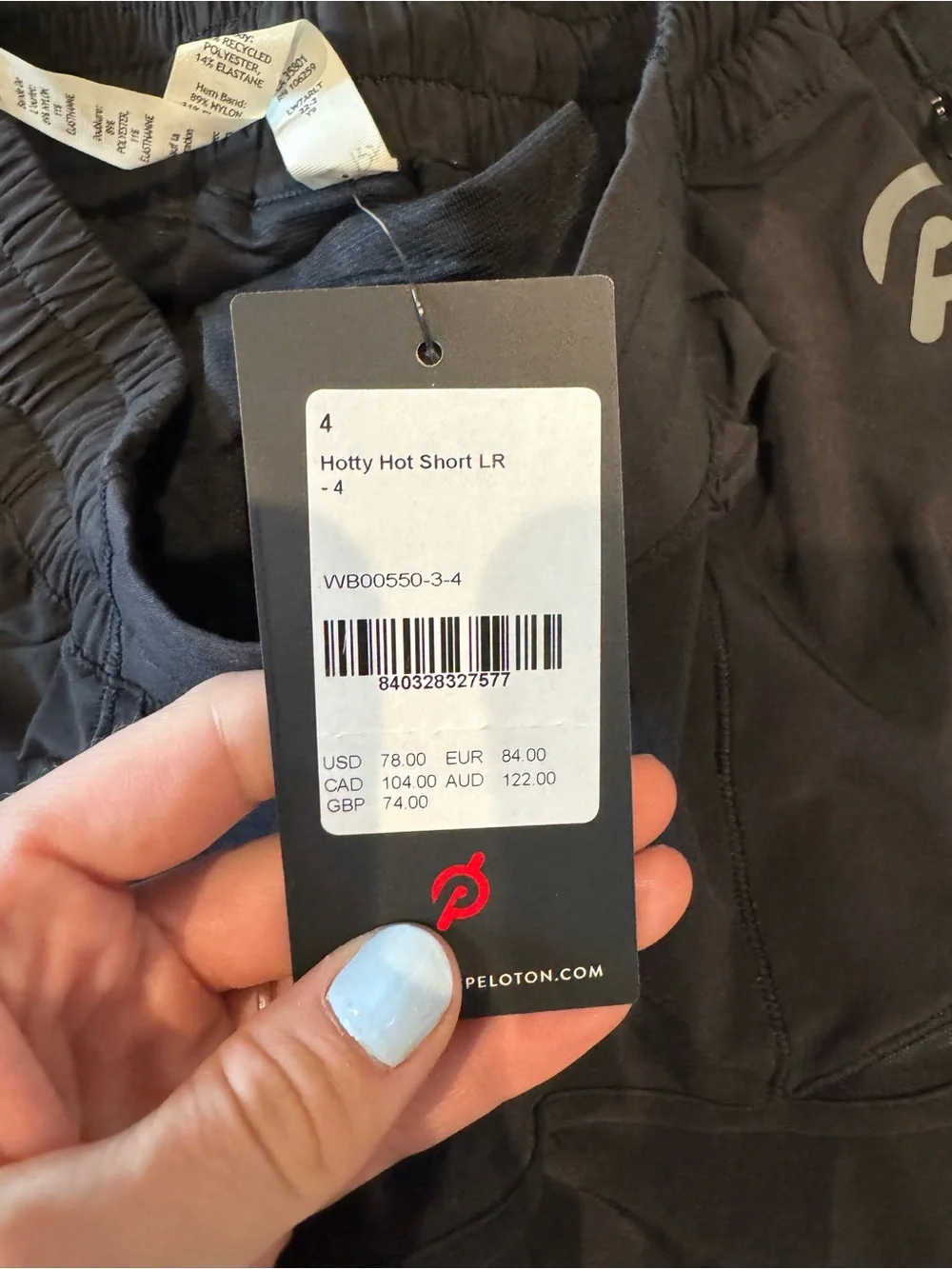Lululemon x Peloton Hotty Hot Low Rise Shorts 4
